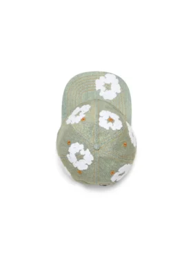 Gorra de Denim sin tratar «Cotton Wreath», lavado sucio