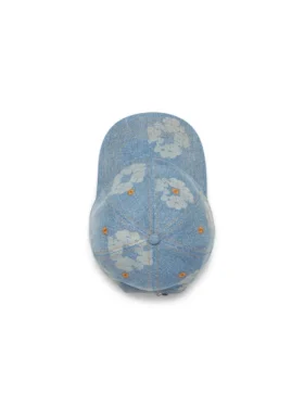 Gorra de Denim sin tratar «Mono Cotton Wreath», lavado claro