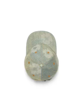 Gorra de Denim sin tratar «Mono Cotton Wreath», lavado oscuro