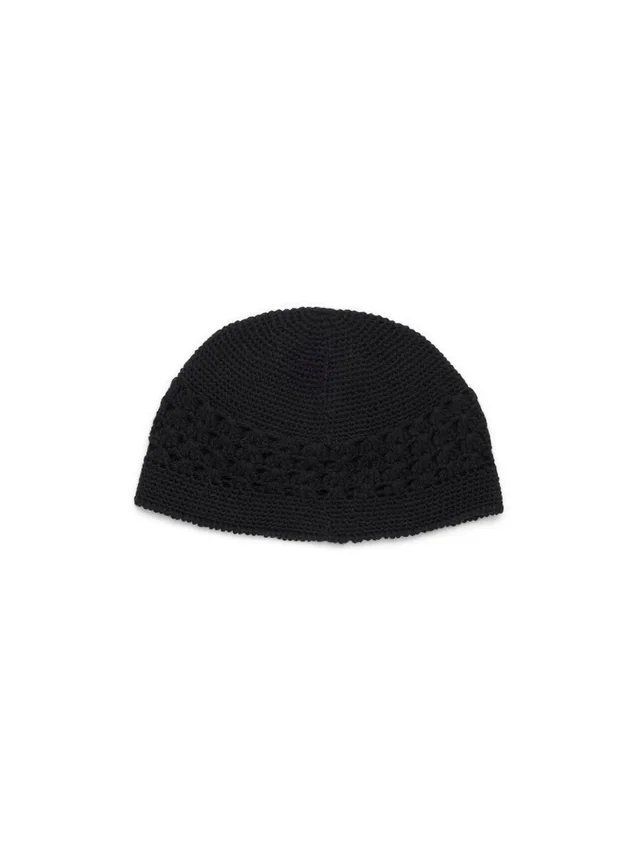 Gorra kufi negra