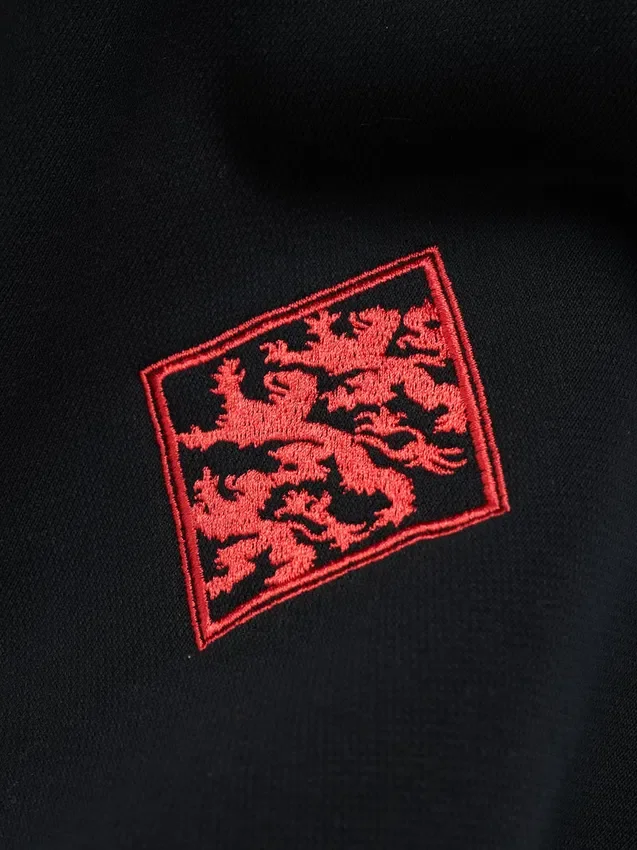 Jersey de cuello redondo con bloques de color DT Sport, negro