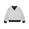 Jersey de punto con cuello redondo «Crystal», negro