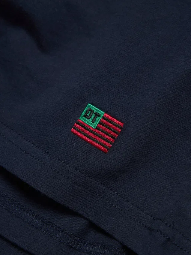Pack de 3 camisetas DT Flag azul marino