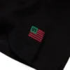 Pack de 3 camisetas sin mangas acanaladas con bandera DT, negro