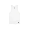 Pack de 3 camisetas sin mangas acanaladas DT Flag, color blanco