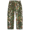 Pantalón cargo de temporada verde camuflaje