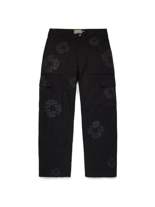 Pantalón cargo «Mono Wreath», negro
