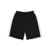 Pantalón corto de chándal con paneles Denim U, negro
