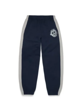 Pantalón de chándal con paneles Denim U azul marino