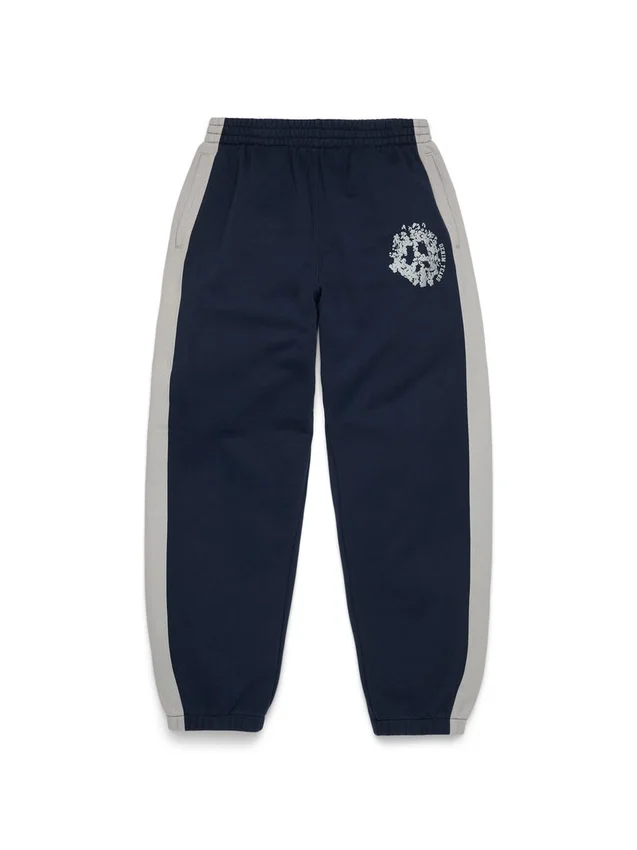 Pantalón de chándal con paneles Denim U azul marino