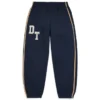 Pantalón de chándal de chenilla DT azul