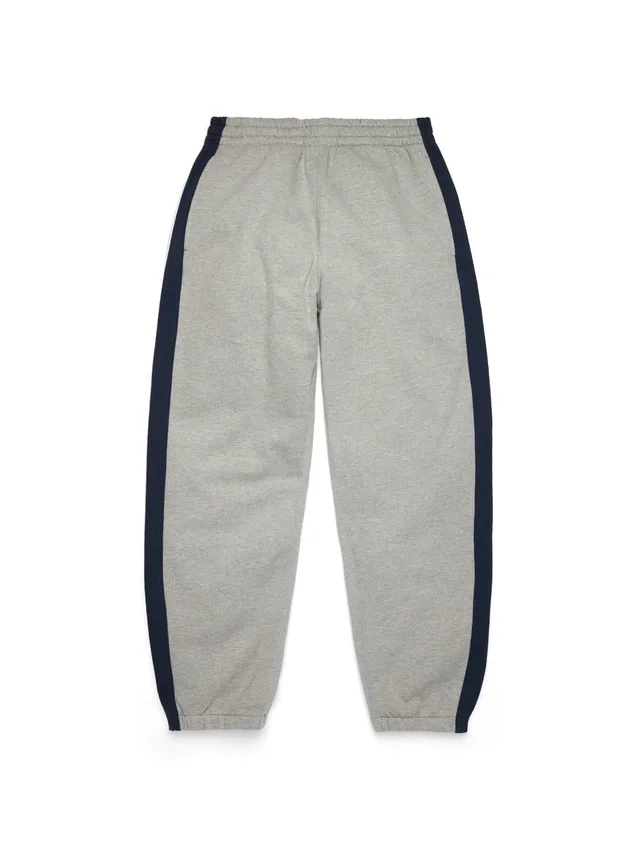 Pantalón de chándal DT Stripe con bajo abierto, gris