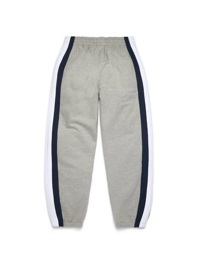 Pantalón de chándal DT Stripe con bajo abierto, gris