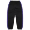 Pantalón de chándal DT Stripe con bajo abierto, negro