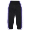 Pantalón de chándal DT Stripe con bajo abierto, negro