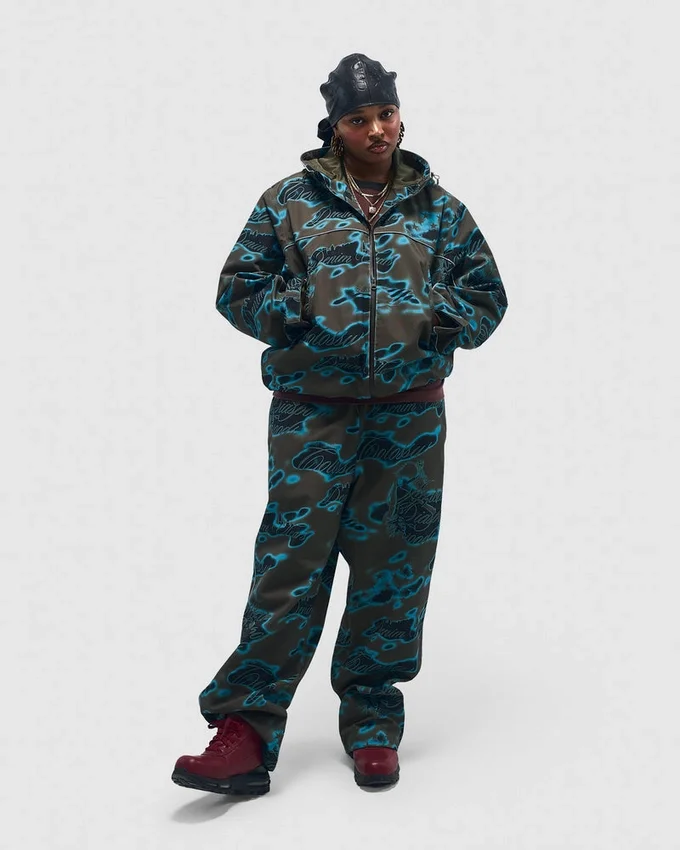 Pantalones con costuras selladas «Cloud Camo»