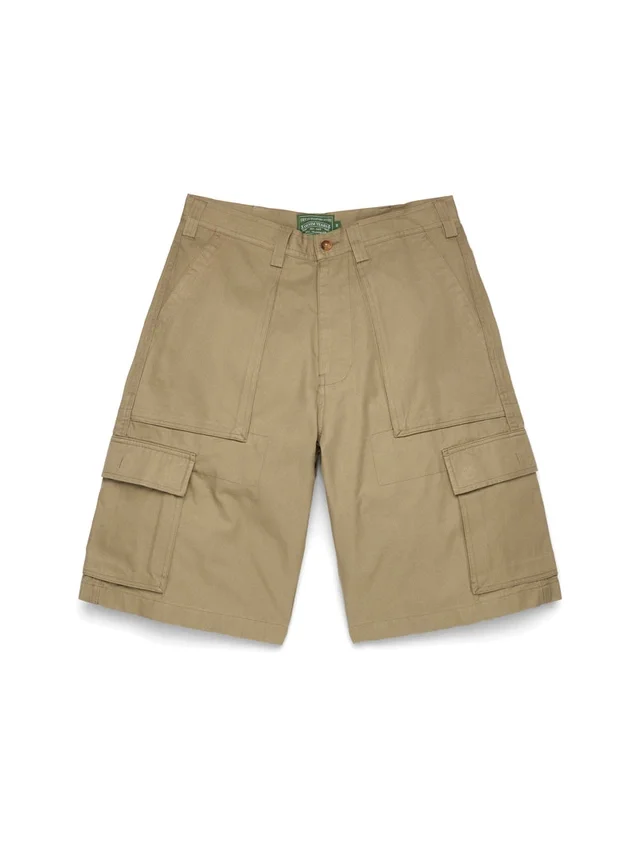 Pantalones cortos cargo de temporada, color beige