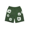 Pantalones cortos de chándal con Cotton Wreath, verde