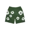 Pantalones cortos de chándal con Cotton Wreath, verde