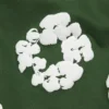 Pantalones cortos de chándal con Cotton Wreath, verde