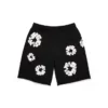 Pantalones cortos de chándal «Cotton Wreath» negros