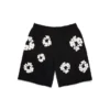 Pantalones cortos de chándal «Cotton Wreath» negros