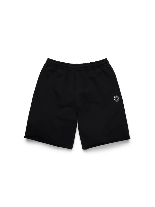 Pantalones cortos de chándal Gel Wreath negros
