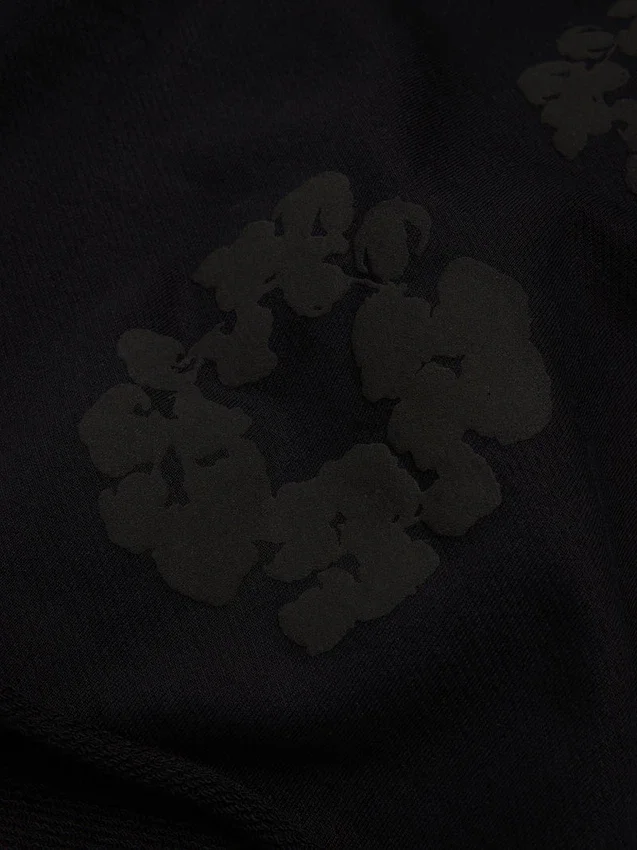Pantalones cortos de chándal «Mono Cotton Wreath» negros