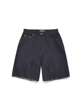 Pantalones cortos de Denim con orillo