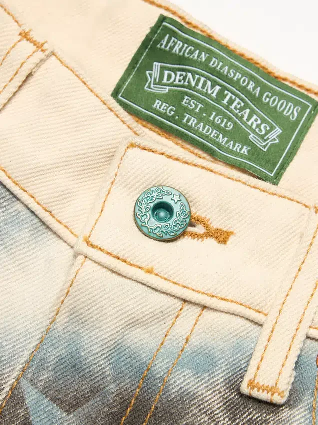 Pantalones cortos Denim «Cloud Camo»