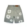 Pantalones cortos Denim «Cotton Wreath» con lavado sucio