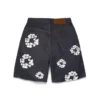 Pantalones cortos Denim «Cotton Wreath» con orillo