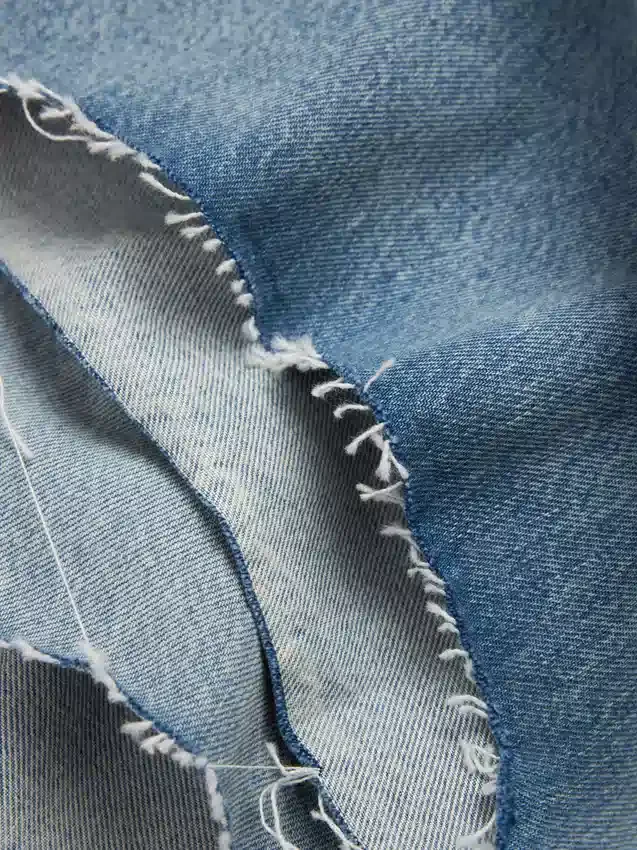 Pantalones cortos Denim de lavado claro
