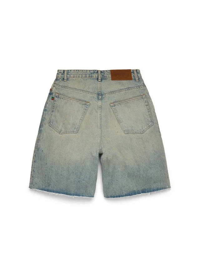 Pantalones cortos Denim de lavado sucio