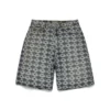 Pantalones cortos Denim Jacquard Wreath