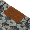 Pantalones cortos Denim Jacquard Wreath