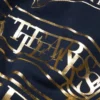 Pantalones de chándal ADG con estampado de pancarta, azul marino