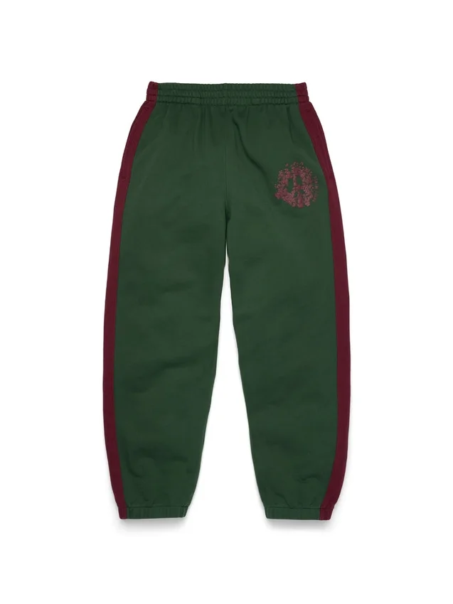 Pantalones de chándal con paneles Denim U, verde