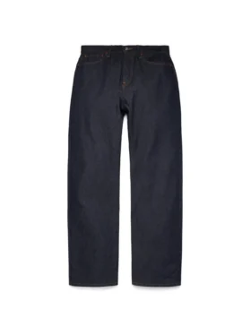 Pantalones de Denim holgados con ribete