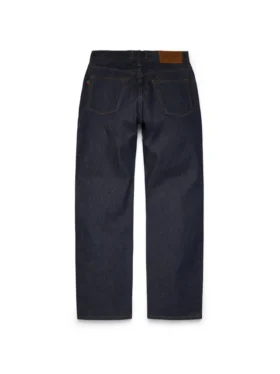 Pantalones de Denim holgados con ribete