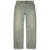 Pantalones de Denim holgados, lavado sucio