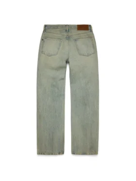 Pantalones de Denim holgados, lavado sucio