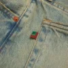 Pantalones de Denim holgados, lavado sucio