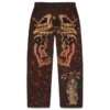 Pantalones de pana «Tattoo», marrones