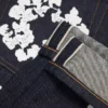 Pantalones holgados de Denim «Cotton Wreath» con ribete