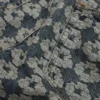 Pantalones holgados de Denim Jacquard Wreath