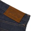 Pantalones holgados de Denim «Cotton Wreath» con ribete