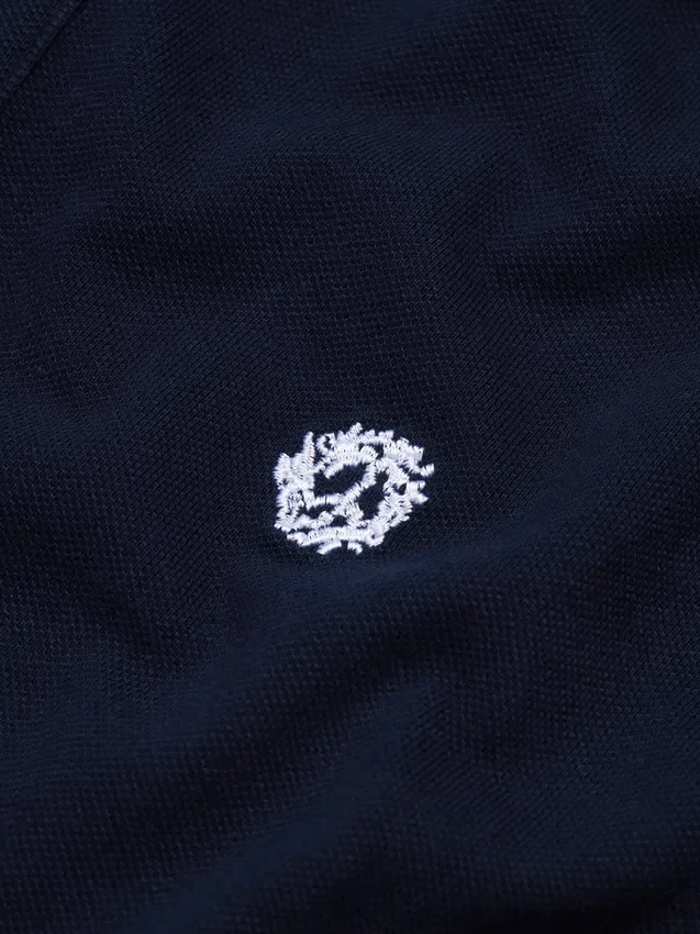 Polo «Peace Wreath» azul marino