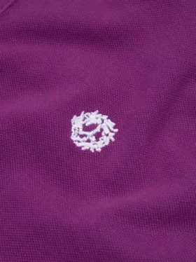Polo «Peace Wreath» morado