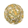 Sombrero de lona con estampado floral DT, multicolor